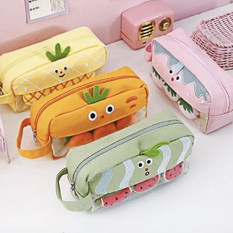 Fruit and vegetable paradise big square stationery storage pencil case hand carry plush doll capsule soft cute girl pencil box c
Fruit and vegetable paradise big square stationery storage pencil case hand carry plush doll capsule soft cute girl pencil box c
