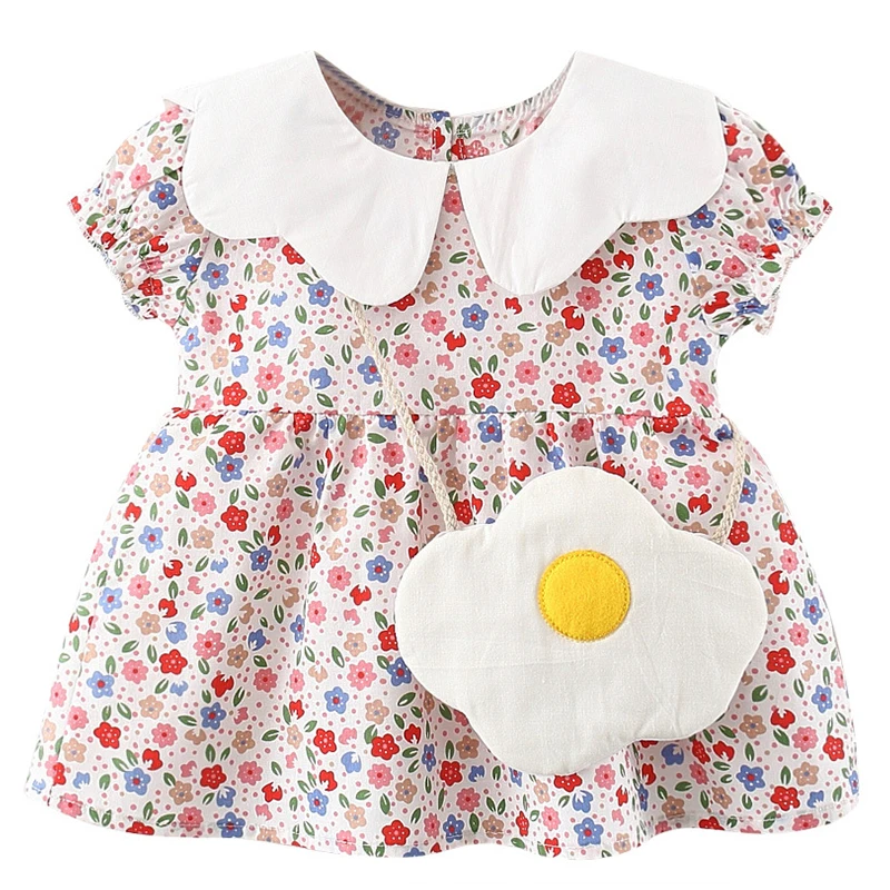 Spring and Summer New Baby Born Girl Clothes Sleeveless Flower Doll Collar Princess Dress for Toddler Girls Baby Clothing
Spring and Summer New Baby Born Girl Clothes Sleeveless Flower Doll Collar Princess Dress for Toddler Girls Baby Clothing