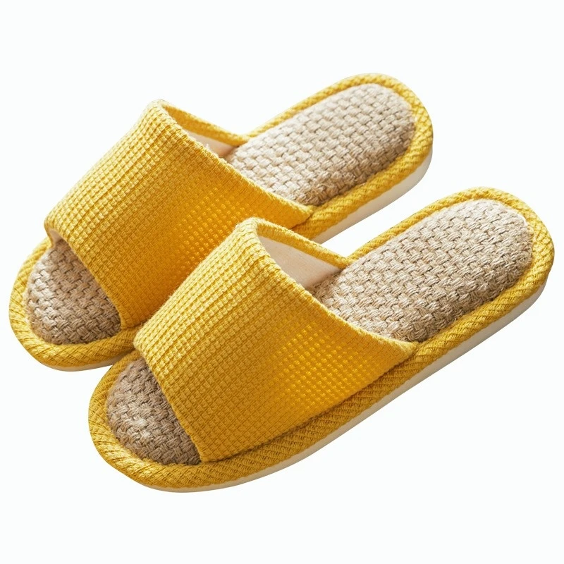 New Factory Wholesale Summer Linen Indoor Couple Slippers Cotton Linen Home Men's and Women's Home Open Slippers
New Factory Wholesale Summer Linen Indoor Couple Slippers Cotton Linen Home Men's and Women's Home Open Slippers