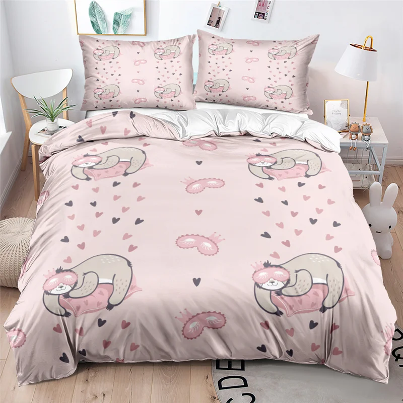 Monkey 3D Printed Bedding Set King Queen Double Size Adornment Bed Child Pink Duvet Cover Set For Kids Animal Pillow 2pcs
Monkey 3D Printed Bedding Set King Queen Double Size Adornment Bed Child Pink Duvet Cover Set For Kids Animal Pillow 2pcs