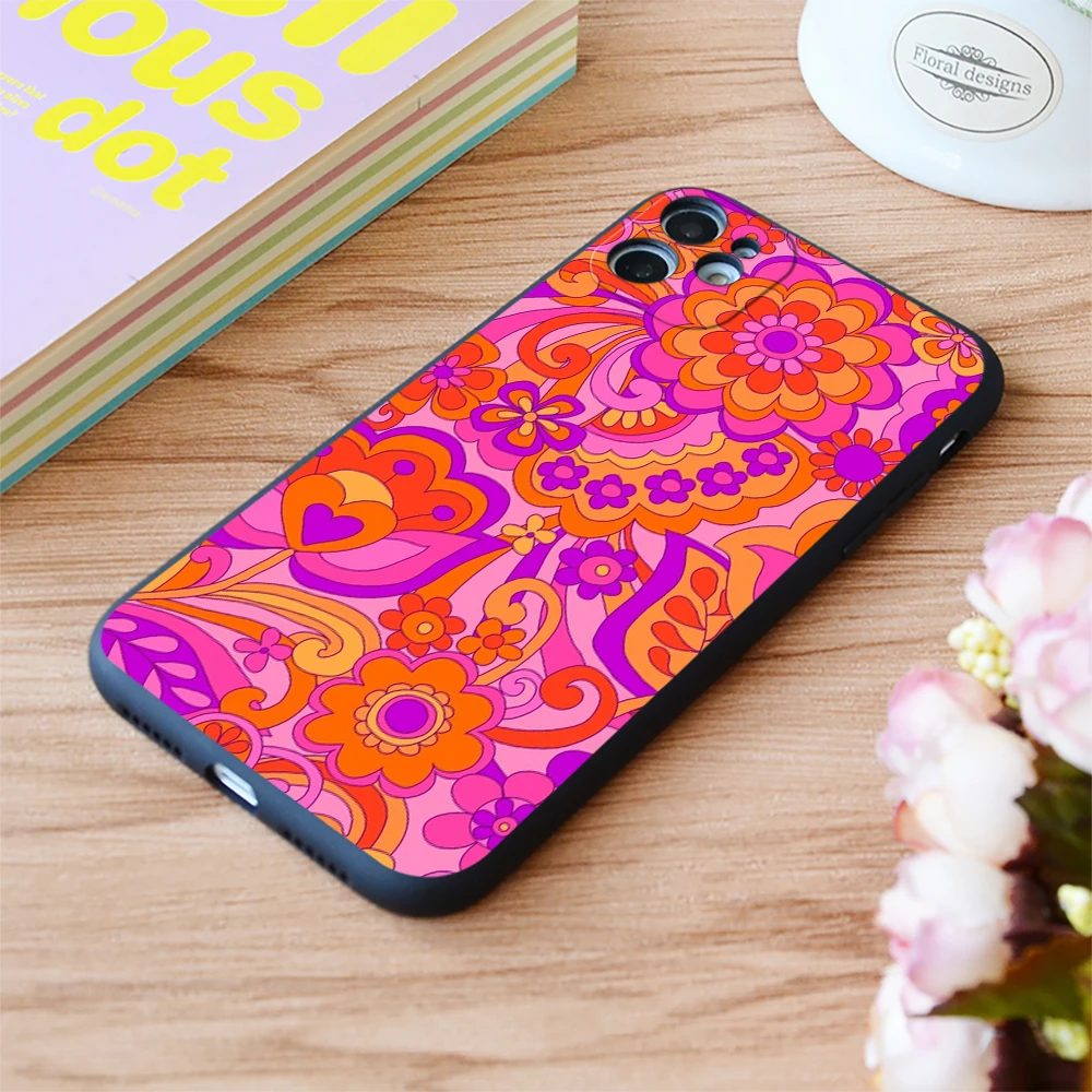 For iPhone Flower Power 60'S Inspired Happy Print Soft Matt Apple iPhone Case 6 7 8 11 12 Plus Pro X XR XS MAX SE
For iPhone Flower Power 60'S Inspired Happy Print Soft Matt Apple iPhone Case 6 7 8 11 12 Plus Pro X XR XS MAX SE