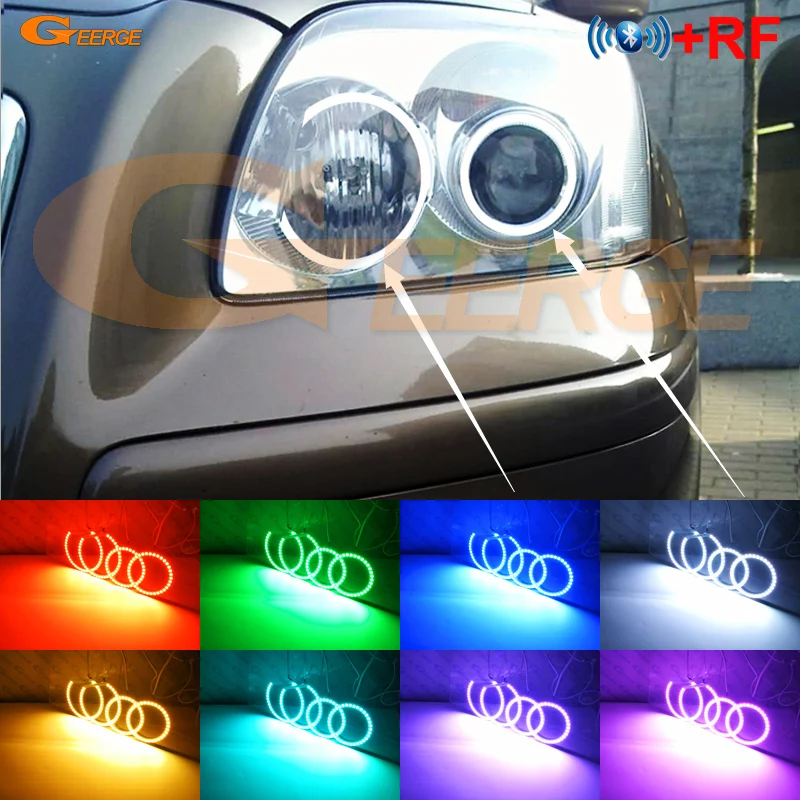 Excellent RF remote Bluetooth APP Multi-Color Ultra bright RGB LED Angel Eyes For Toyota Avensis T25 2003 2004 2005 pre facelift
Excellent RF remote Bluetooth APP Multi-Color Ultra bright RGB LED Angel Eyes For Toyota Avensis T25 2003 2004 2005 pre facelift