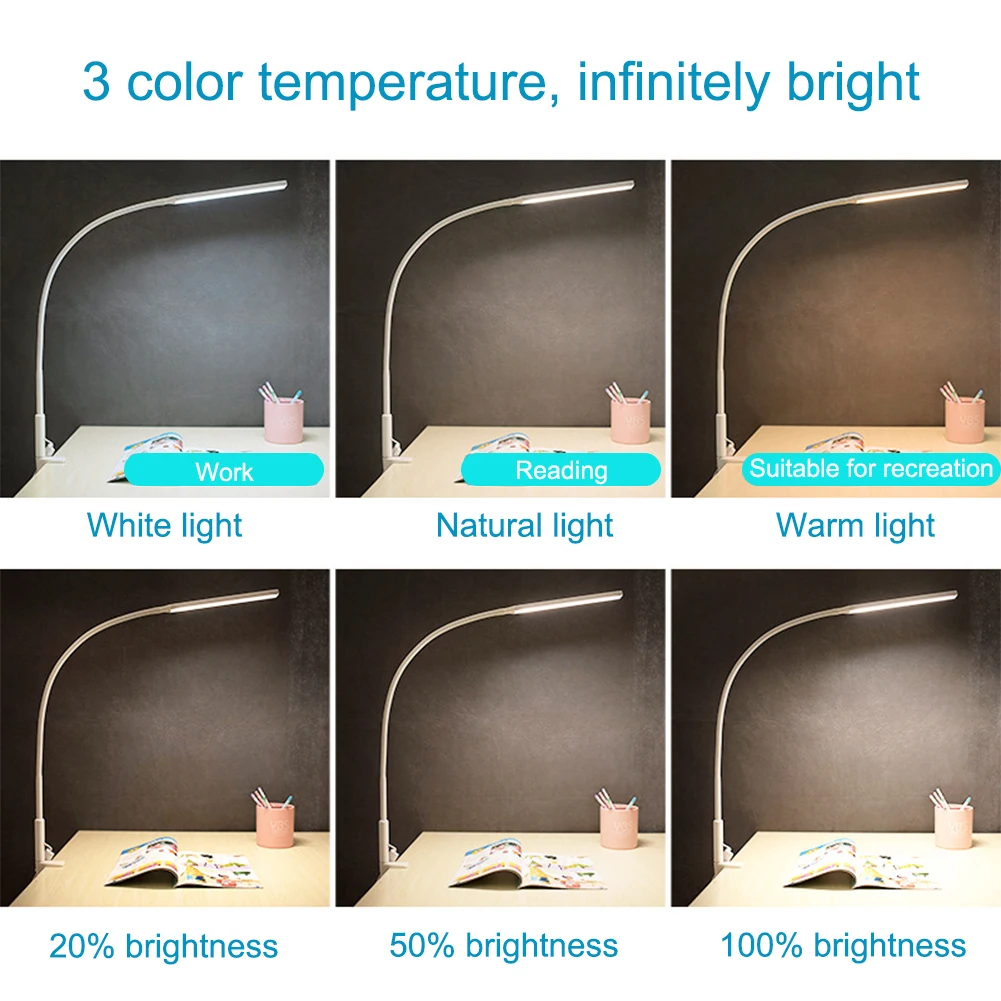 Bedroom Reading Desktop Swing Arm Table Lamp For Study Kids Room Home Office Work Multifunction With Clamp Flexible Gooseneck
Bedroom Reading Desktop Swing Arm Table Lamp For Study Kids Room Home Office Work Multifunction With Clamp Flexible Gooseneck
