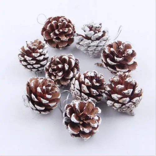 9PCS Pine Cones Party Decoration Ornament Decor 3-4cm Christmas Tree Hanging Balls For Home Christmas Decor Supplies 
9PCS Pine Cones Party Decoration Ornament Decor 3-4cm Christmas Tree Hanging Balls For Home Christmas Decor Supplies