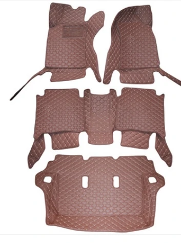 Custom full set car floor mats + trunk mat for Toyota Fortuner 7 seats 2015-2005 waterproof durable carpets for Fortuner 2009
Custom full set car floor mats + trunk mat for Toyota Fortuner 7 seats 2015-2005 waterproof durable carpets for Fortuner 2009