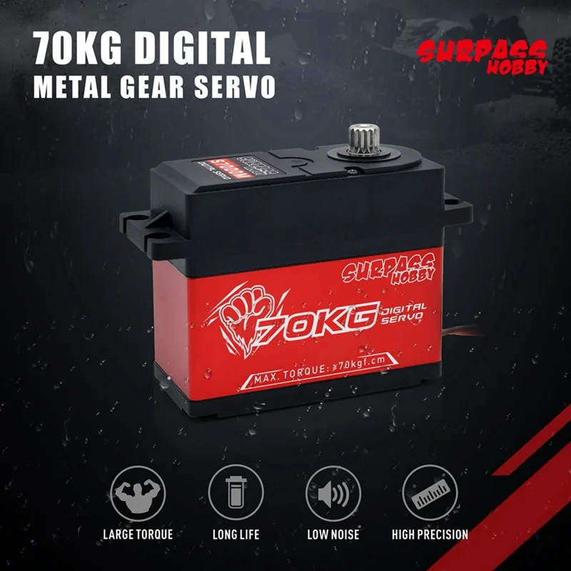 SALE SURPASS HOBBY 70KG Torque Car Model Steering Metal Gear Servo Brushless Motor Servo for 1/5 RC Car Crawler RC Boat Airplane
SALE SURPASS HOBBY 70KG Torque Car Model Steering Metal Gear Servo Brushless Motor Servo for 1/5 RC Car Crawler RC Boat Airplane