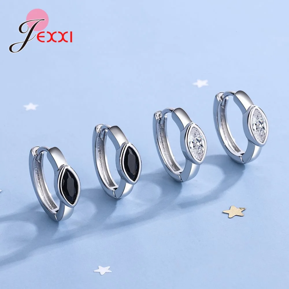 Простые круглые серьги-кольца из стерлингового серебра 925 пробы с ослепительным чешским кристаллом для женщин модный подарок для ювелирных... 
Простые круглые серьги-кольца из стерлингового серебра 925 пробы с ослепительным чешским кристаллом для женщин модный подарок для ювелирных...