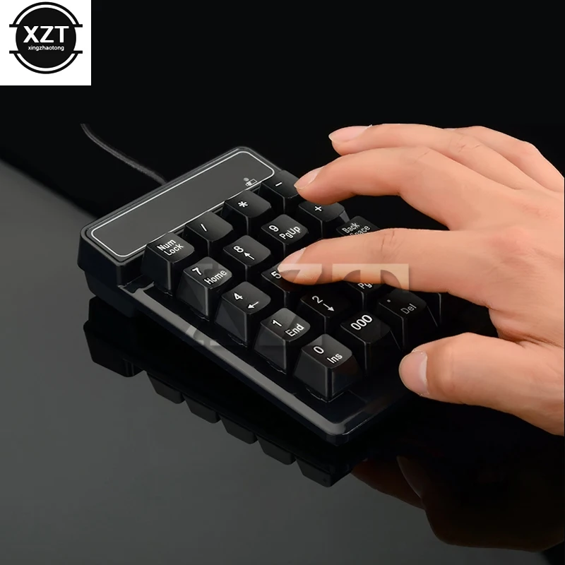 19 Keys USB Mechanical feel Wire numeric keypad Keyboard Mini number keycaps Numpad Keyboard for Laptop Desktop PC Computer note
19 Keys USB Mechanical feel Wire numeric keypad Keyboard Mini number keycaps Numpad Keyboard for Laptop Desktop PC Computer note