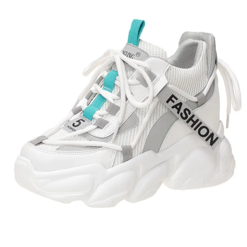2021 Summer Women Chunky Sneakers Brand Designers Platform Fashion Woman Casual Shoes Wedge Trainers Female Vulcanized Shoes 9cm
2021 Summer Women Chunky Sneakers Brand Designers Platform Fashion Woman Casual Shoes Wedge Trainers Female Vulcanized Shoes 9cm