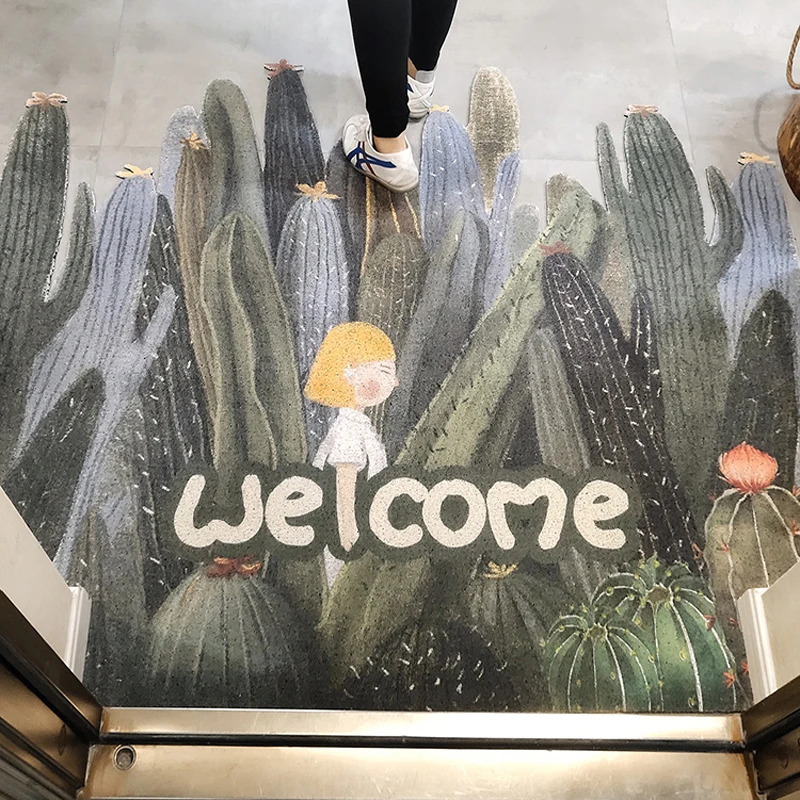 Welcome Mat Entrance Rug Indoor Outdoor Cactus Doormat Low Profile Carpet Door Rug Large Carpet Non Slip Rubber Back
Welcome Mat Entrance Rug Indoor Outdoor Cactus Doormat Low Profile Carpet Door Rug Large Carpet Non Slip Rubber Back
