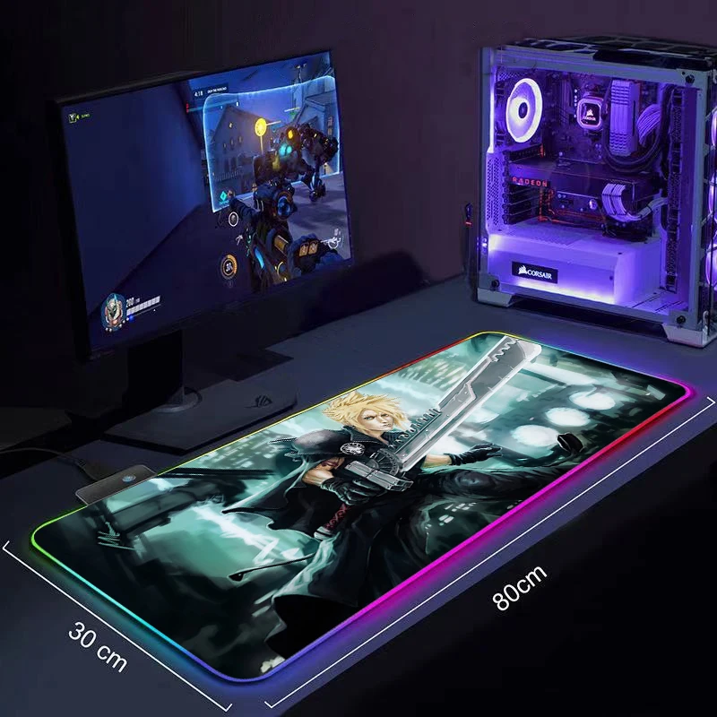 Игровой коврик для мыши с RGB-подсветкой, 900 х40, 0 мм 
Игровой коврик для мыши с RGB-подсветкой, 900 х40, 0 мм