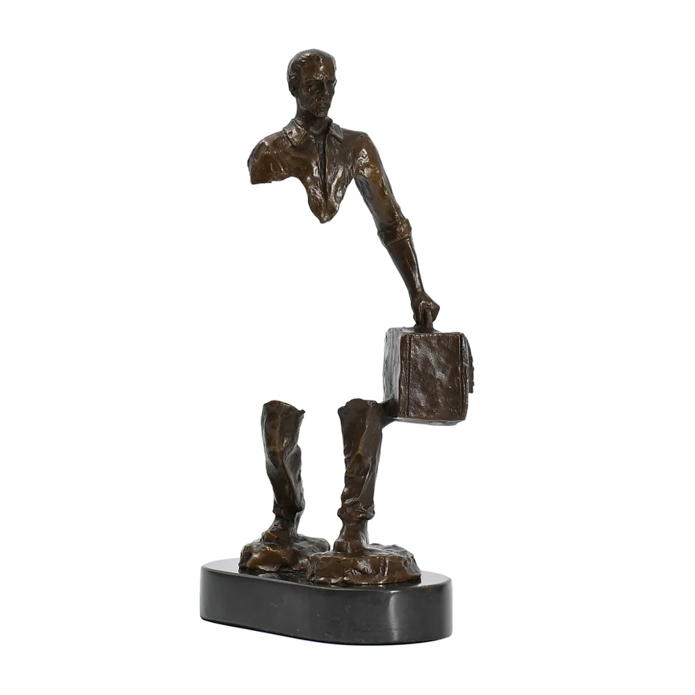 Famous Bruno Catalano Bronze Traveller Statue Sculpture Abstract Travel Man Male Figurine Collectible Art Home Decor
Famous Bruno Catalano Bronze Traveller Statue Sculpture Abstract Travel Man Male Figurine Collectible Art Home Decor