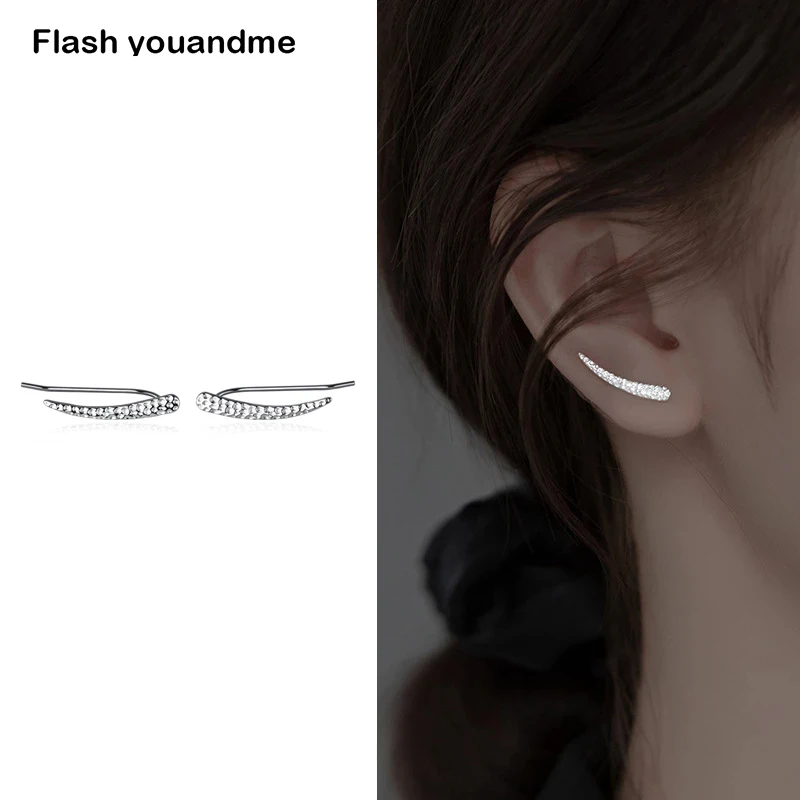 Simple Line Ear Cuff Real 925 Sterling Silver Handmade Hammer Clip Earrings Chic Minimalism Fashion Jewelry For Women Gifts
Simple Line Ear Cuff Real 925 Sterling Silver Handmade Hammer Clip Earrings Chic Minimalism Fashion Jewelry For Women Gifts