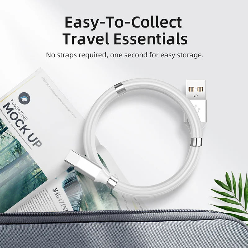 1M Type-c Cable Magnetic Absorption Line Data Cable 2.4A Super Fast Charging Cable Redesigned USB To Micro Type-c For Smartphone
1M Type-c Cable Magnetic Absorption Line Data Cable 2.4A Super Fast Charging Cable Redesigned USB To Micro Type-c For Smartphone