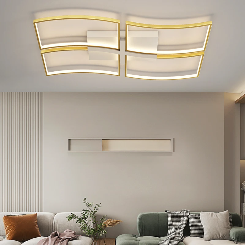 Modern LED Ceiling Lighting Indoor For Master Room Bedroom Dining Living Lamps Indoor White Gold Surface Mounted Home Fixtures
Modern LED Ceiling Lighting Indoor For Master Room Bedroom Dining Living Lamps Indoor White Gold Surface Mounted Home Fixtures
