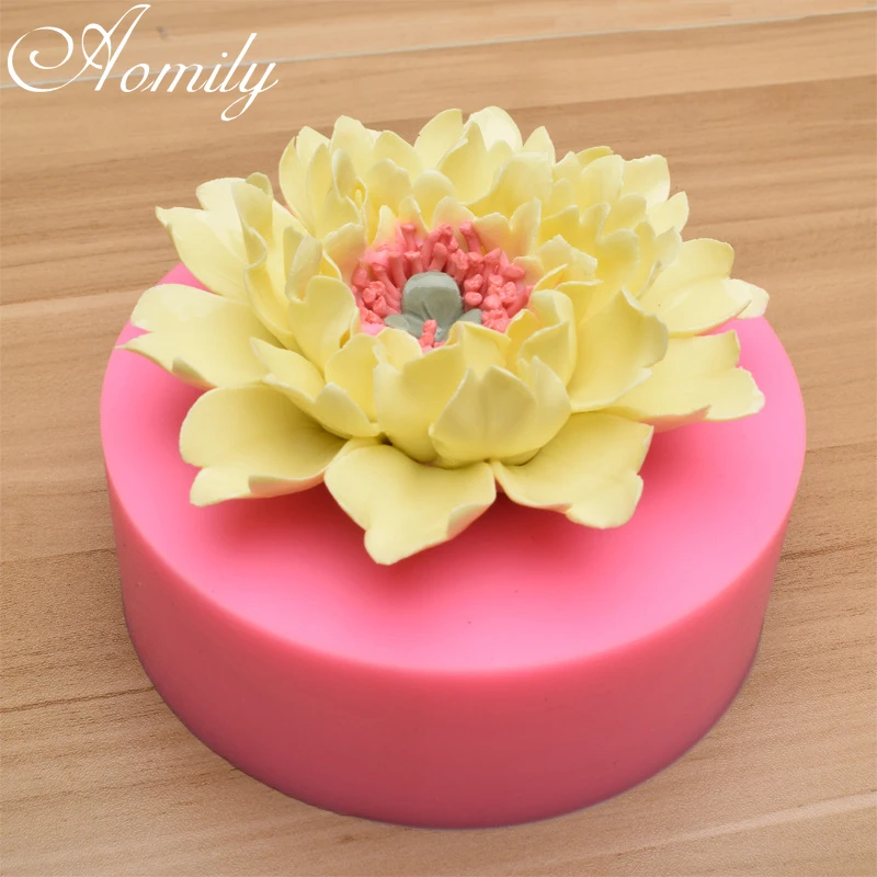Aomily Peony Flower Fondant Cake Molds Cake Decorating Tools Sugar Craft Chocolate Moulds Baking Tools for Cake DIY Soap Mold
Aomily Peony Flower Fondant Cake Molds Cake Decorating Tools Sugar Craft Chocolate Moulds Baking Tools for Cake DIY Soap Mold