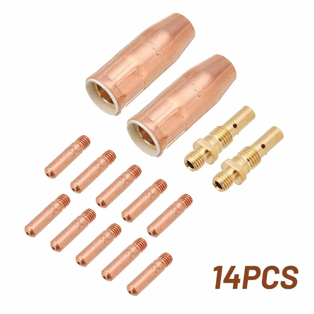 14Pcs MIG Welding Tool Kit For MIG Durable Welder Welding Torch Nozzle Tip Kit New And High Quality
14Pcs MIG Welding Tool Kit For MIG Durable Welder Welding Torch Nozzle Tip Kit New And High Quality