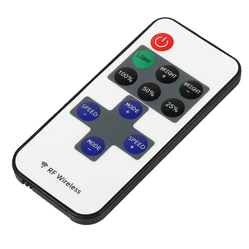 DC 5-24V Remote Control For LED Strip, RF Dimmer Wireless Controller With Remote
DC 5-24V Remote Control For LED Strip, RF Dimmer Wireless Controller With Remote