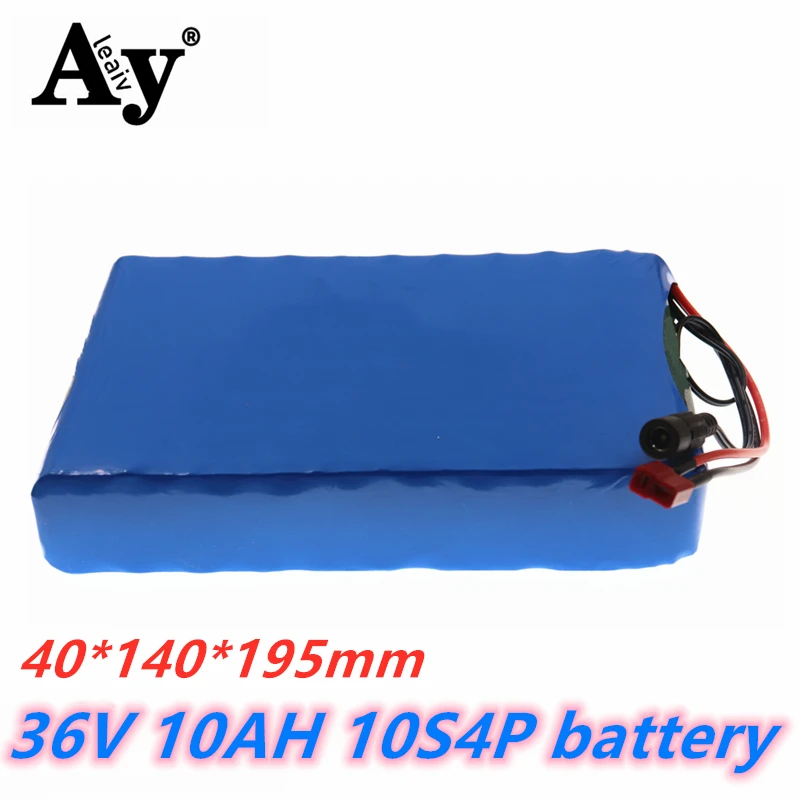 2020New 36V Battery 10S4P 10Ah 42V 18650 lithium ion battery pack For ebike electric car bicycle motor scooter with 20A BMS 500W 
2020New 36V Battery 10S4P 10Ah 42V 18650 lithium ion battery pack For ebike electric car bicycle motor scooter with 20A BMS 500W