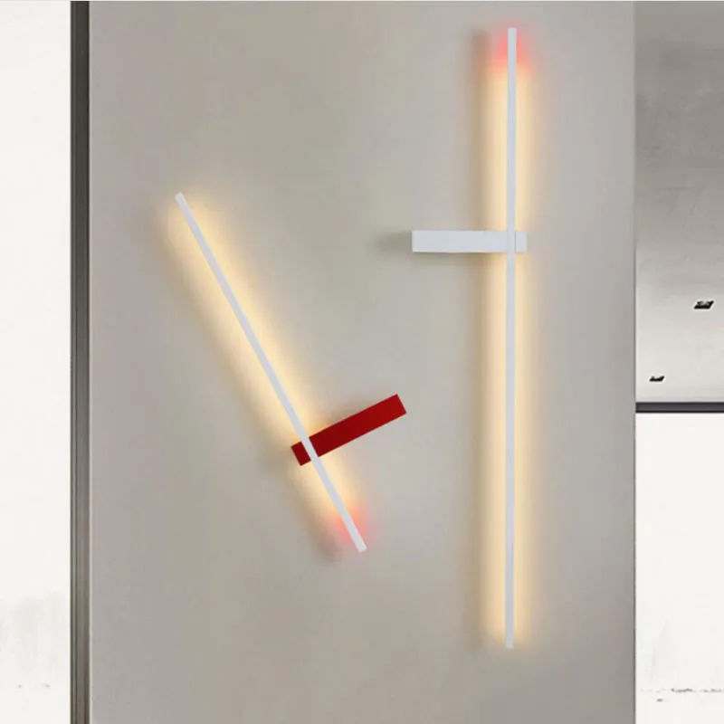 Modern simple linear LED Wall lamp Up Down Background Wall light Living Room Bedroom Wall Sconces Indoor Wall Light Fixture
Modern simple linear LED Wall lamp Up Down Background Wall light Living Room Bedroom Wall Sconces Indoor Wall Light Fixture
