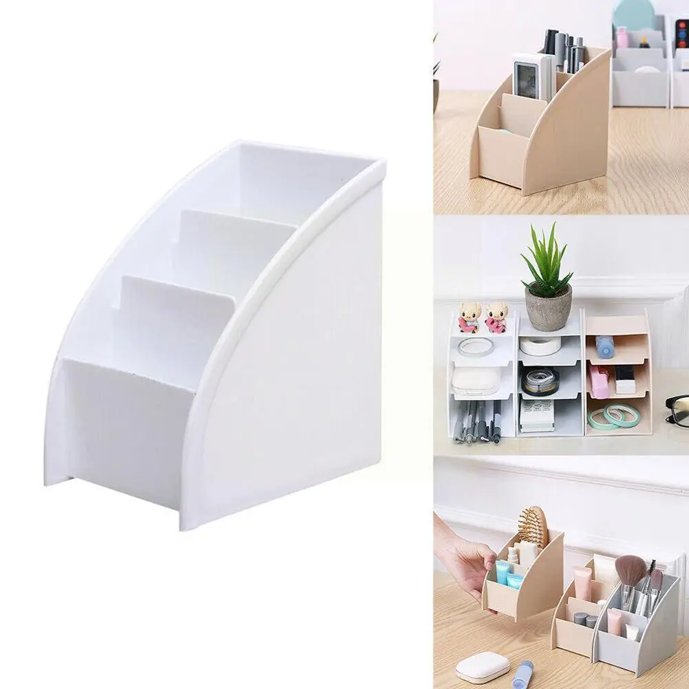 Trapezoidal Storage Box Cosmetic Box Living Box Plastic Sorting Office Box 3-compartment Box Storage Desk Room W2a0
Trapezoidal Storage Box Cosmetic Box Living Box Plastic Sorting Office Box 3-compartment Box Storage Desk Room W2a0