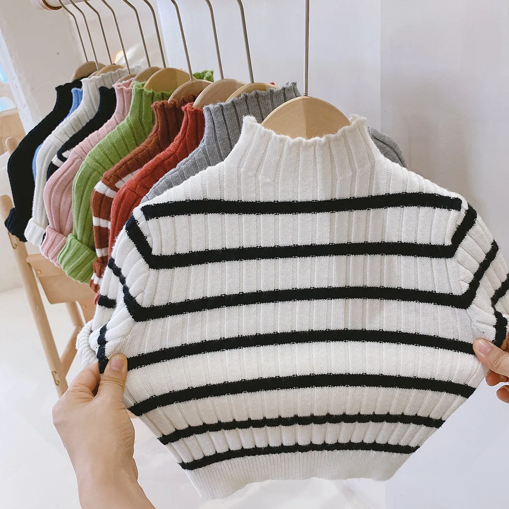 Toddler Kid Boy Clothes Autumn Winter Turtleneck Top Long Sleeve Sweater Girl Fashion Knitted Children's All-match Knitwear
Toddler Kid Boy Clothes Autumn Winter Turtleneck Top Long Sleeve Sweater Girl Fashion Knitted Children's All-match Knitwear