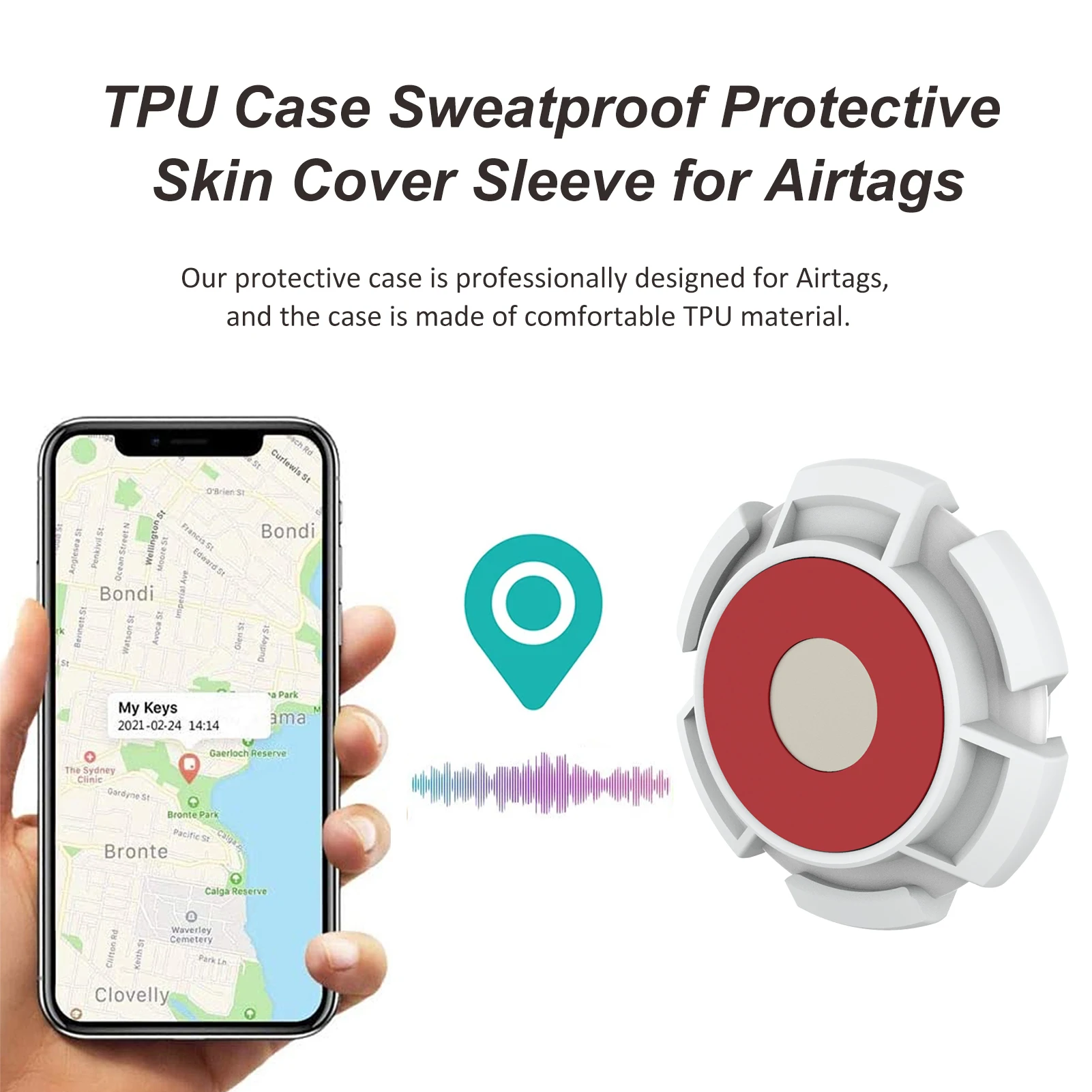 For Apple Locator Tracker For Apple Airtags Liquid Silicone Protective Sleeve Anti-lost Device Keychain Protective Sleeve Hot
For Apple Locator Tracker For Apple Airtags Liquid Silicone Protective Sleeve Anti-lost Device Keychain Protective Sleeve Hot
