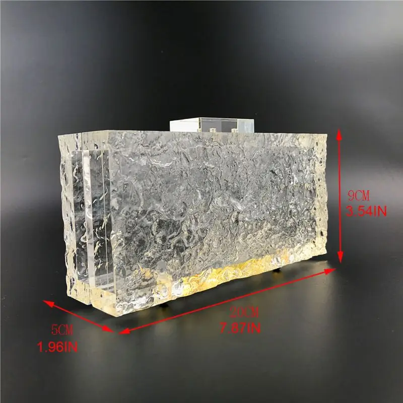 Women Lady Acrylic Handbag Evening Clutch Bridal Wedding Party Prom Wallet Purse
Women Lady Acrylic Handbag Evening Clutch Bridal Wedding Party Prom Wallet Purse