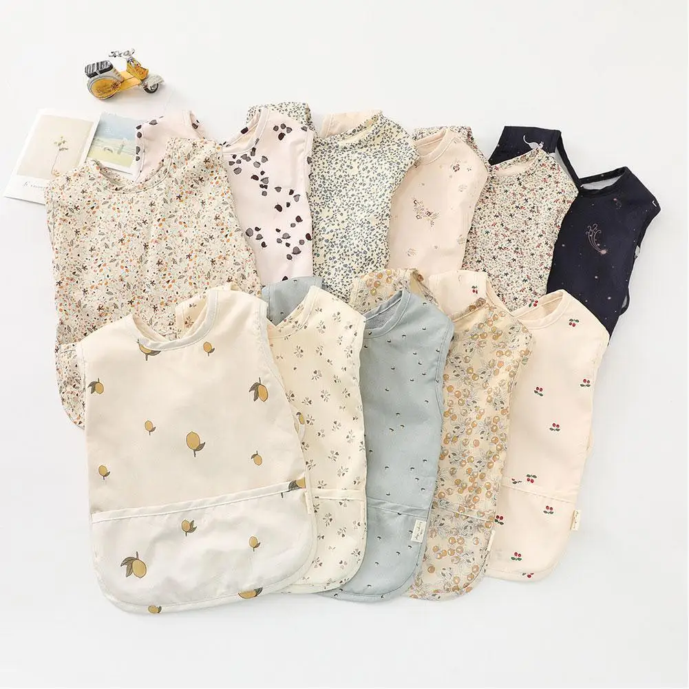 New Cotton Baby Bibs Breakfast Lunch Dinner Eating Burp Cloths Washable Sleeveless Apron Art Smock Baby's Goods Ins Child Bib
New Cotton Baby Bibs Breakfast Lunch Dinner Eating Burp Cloths Washable Sleeveless Apron Art Smock Baby's Goods Ins Child Bib