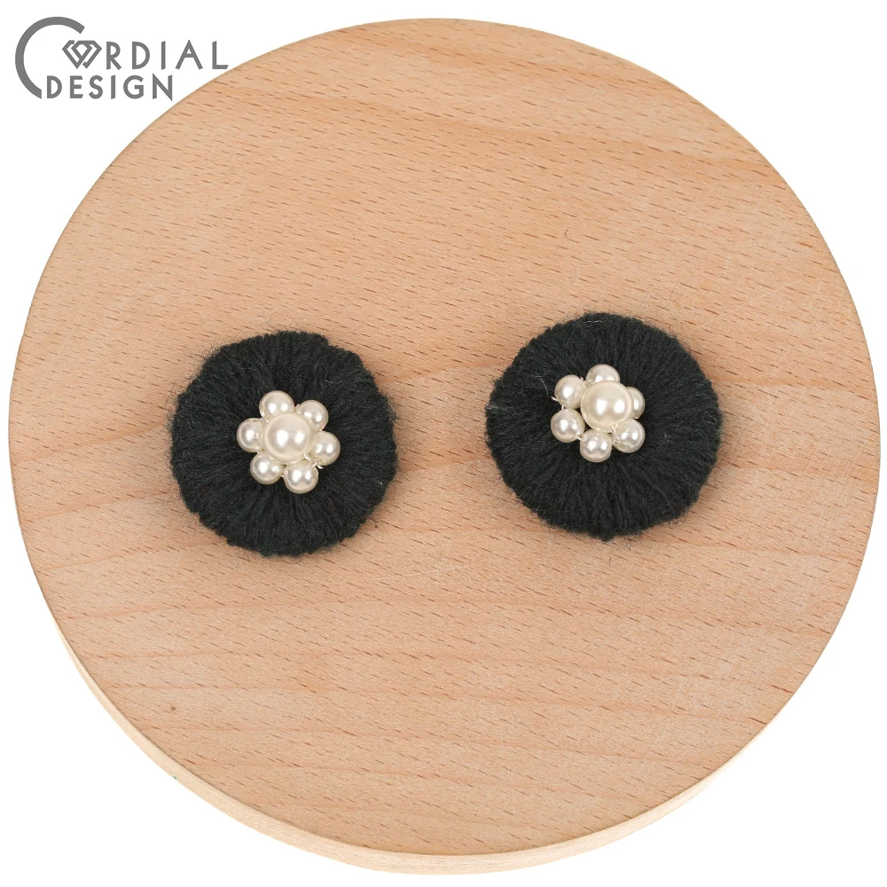 Cordial Design 50Pcs 25*25MM Jewelry Accessories/Hand Made/Decoration/Flower Shape/Cotton Materials/Earring Findings/DIY Charms
Cordial Design 50Pcs 25*25MM Jewelry Accessories/Hand Made/Decoration/Flower Shape/Cotton Materials/Earring Findings/DIY Charms