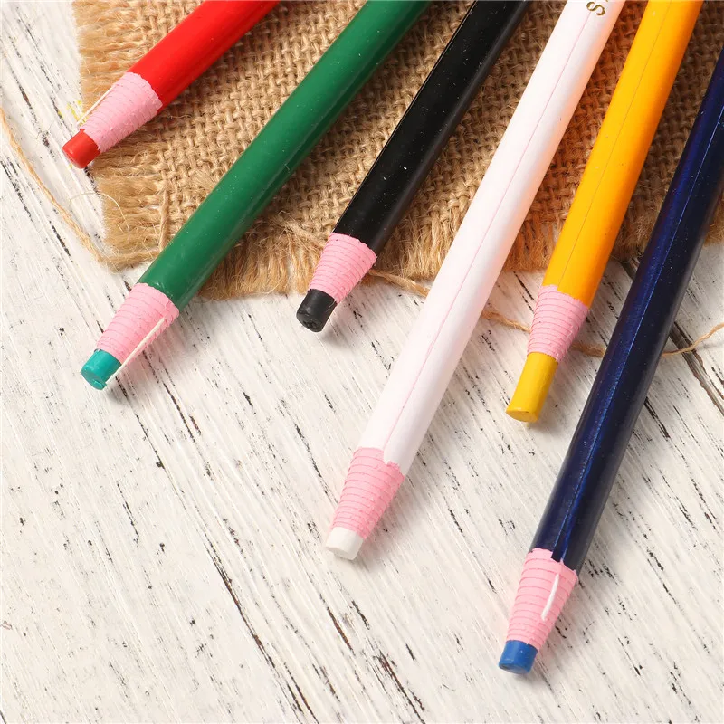 10pc Cut-free Sewing Tailor's Chalk Pencil Fabric Marker Pen Sewing Chalk Garment Pencil for Tailor Patchwork Sewing Accessories
10pc Cut-free Sewing Tailor's Chalk Pencil Fabric Marker Pen Sewing Chalk Garment Pencil for Tailor Patchwork Sewing Accessories
