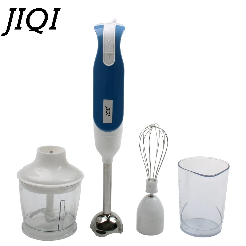 JIQI Electric Hand Held Blender Food Mixer Multifunction Meat Grinder Fruit Vegtable Juicer Egg Beater Chopper Whisk Cream Stick
JIQI Electric Hand Held Blender Food Mixer Multifunction Meat Grinder Fruit Vegtable Juicer Egg Beater Chopper Whisk Cream Stick