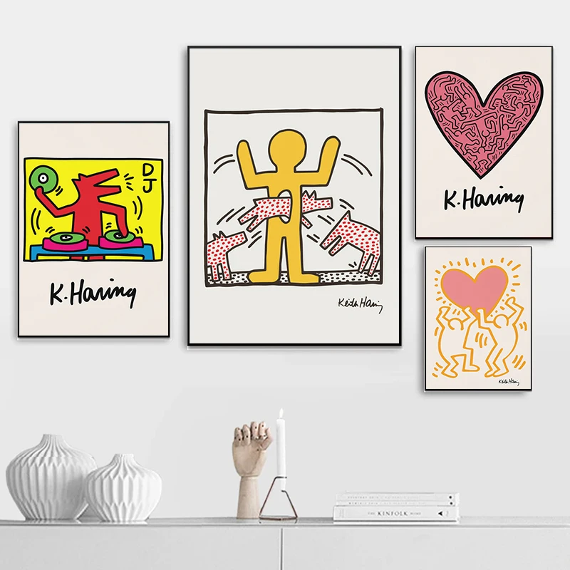 Abstract Art Exhibition Pictures Poster Prints and Prints Retro Pop Canvas Painting Wall Artist Living Room Decoration Pictures
Abstract Art Exhibition Pictures Poster Prints and Prints Retro Pop Canvas Painting Wall Artist Living Room Decoration Pictures