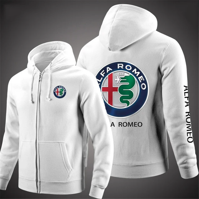 New Alfa Romeo Spring Autumn Zipper Pullover Sleeve Outerwear Fleece Cotton Sweatshirts Casual Harajuku Hip Hop Coats Tops
New Alfa Romeo Spring Autumn Zipper Pullover Sleeve Outerwear Fleece Cotton Sweatshirts Casual Harajuku Hip Hop Coats Tops