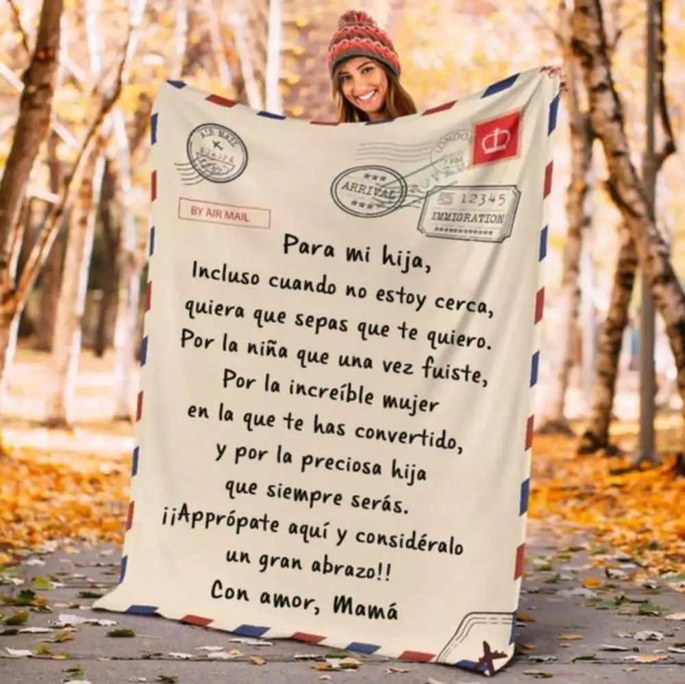 Flannel Throw Blanket Letter Printed Quilts Air Mail 3d Print Keep Warm Sofa Child Blanket Home Textiles Dreamlike Family Gift
Flannel Throw Blanket Letter Printed Quilts Air Mail 3d Print Keep Warm Sofa Child Blanket Home Textiles Dreamlike Family Gift