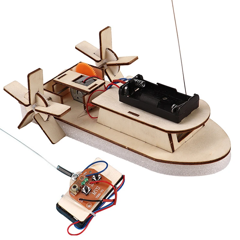 Students DIY Paddle Wheel Ship Assembling Model Remote Control Educational Toys Material Kits Kids Educational Toys
Students DIY Paddle Wheel Ship Assembling Model Remote Control Educational Toys Material Kits Kids Educational Toys