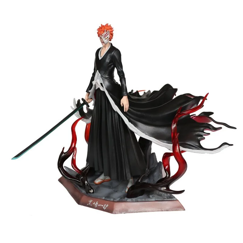 KOTOBUKIYA Japanese cartoons, figures Grim Reaper Kurosaki Ichigo Blur Mask Toy Model Figures, anime characters
KOTOBUKIYA Japanese cartoons, figures Grim Reaper Kurosaki Ichigo Blur Mask Toy Model Figures, anime characters