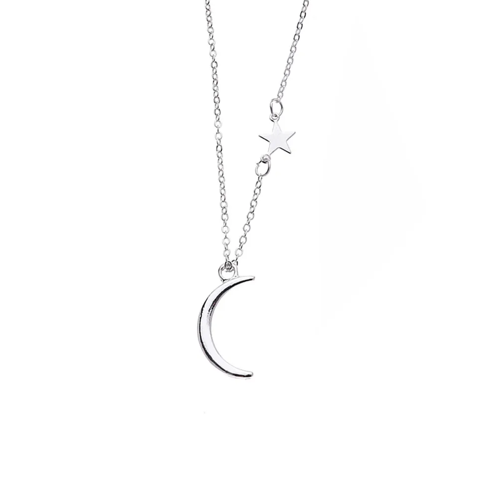 Retro Star Moon Necklace Trend Fashion Jewelry collares para mujer collier femme necklace for women korean fashion 2021
Retro Star Moon Necklace Trend Fashion Jewelry collares para mujer collier femme necklace for women korean fashion 2021