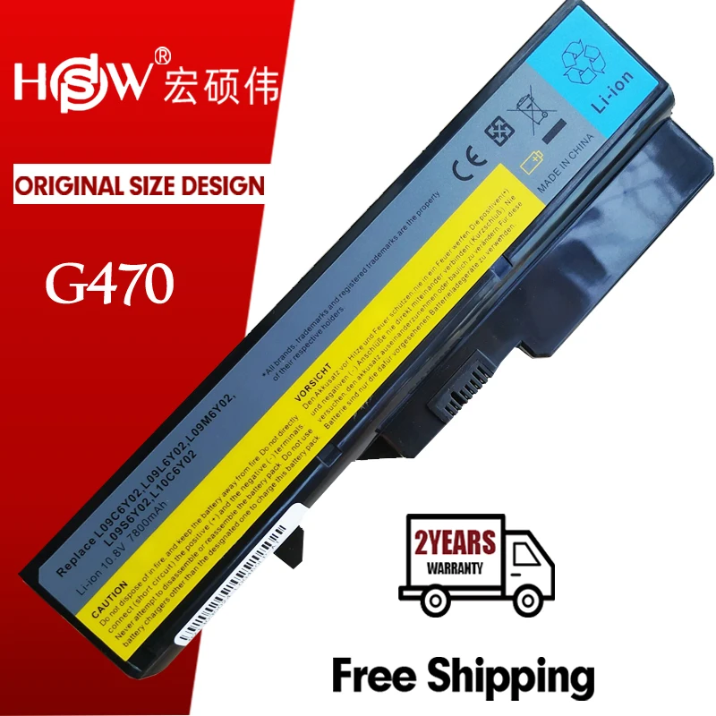 

6 Cells Battery G460 For Lenovo G470 V470 L09C6Y02 L09L6Y02 L09M6Y02 L09N6Y02 L09S6Y02 LO9L6Y02 LO9S6Y02 B570E