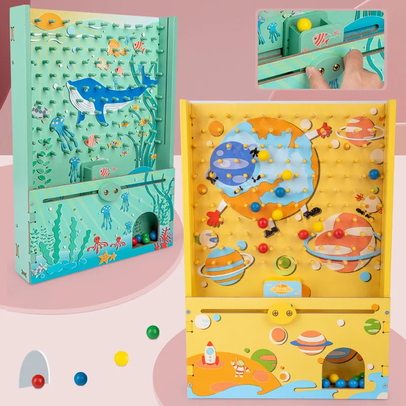Children's catcher puzzle early teaches the baby's hand-eye coordination parent-child interactive game machine toy
Children's catcher puzzle early teaches the baby's hand-eye coordination parent-child interactive game machine toy