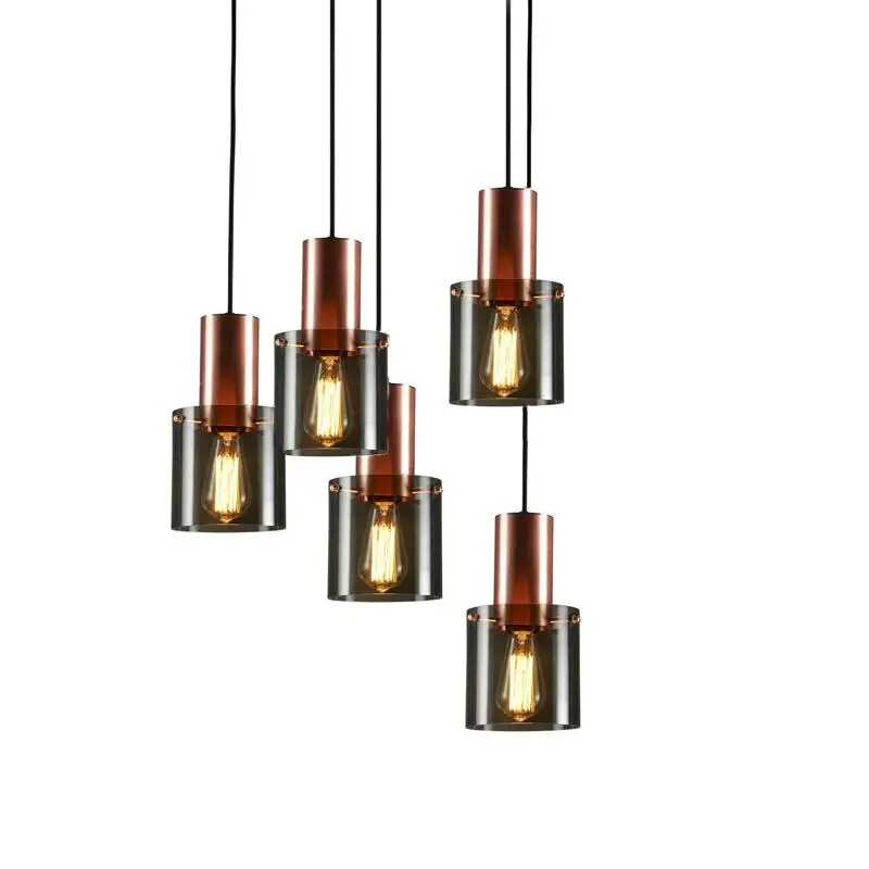 Postmodern Nordic Pendant Lights Smoke Grey Glass Hanglamp Bedroom Bedside Loft Decor LED Pendant Lamp Luminaire Light Fixture
Postmodern Nordic Pendant Lights Smoke Grey Glass Hanglamp Bedroom Bedside Loft Decor LED Pendant Lamp Luminaire Light Fixture