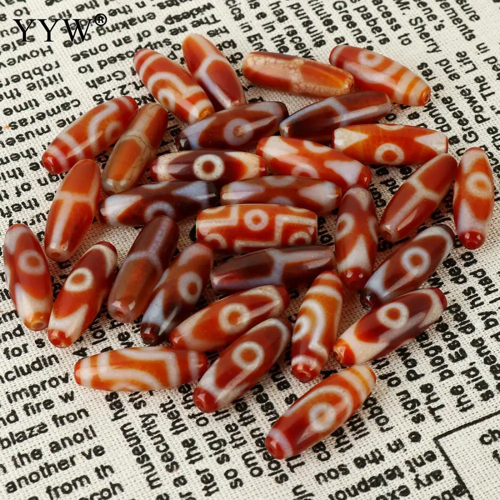 5pcs/Lot Natural Tibetan Dzi Beads Mixed Colors 8-12x29-32x8-12mm Approx 2mm Sold By Lot
5pcs/Lot Natural Tibetan Dzi Beads Mixed Colors 8-12x29-32x8-12mm Approx 2mm Sold By Lot