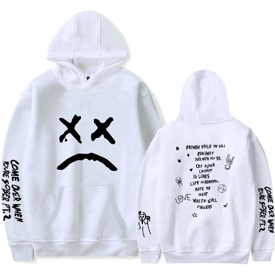 Fashion Brand 2019 Hot Sale lil peep White Hoodies Men/women Autumn Fashion Hip Hop Hoodie Print lil peep Men's Hoodies Casual S
Fashion Brand 2019 Hot Sale lil peep White Hoodies Men/women Autumn Fashion Hip Hop Hoodie Print lil peep Men's Hoodies Casual S
