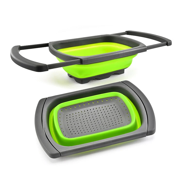 Collapsible Colanders Kitchen Strainer Basket Drain Folding Baskets Fruit Vegetable Foldable Draining Basket Kitchen Tools
Collapsible Colanders Kitchen Strainer Basket Drain Folding Baskets Fruit Vegetable Foldable Draining Basket Kitchen Tools