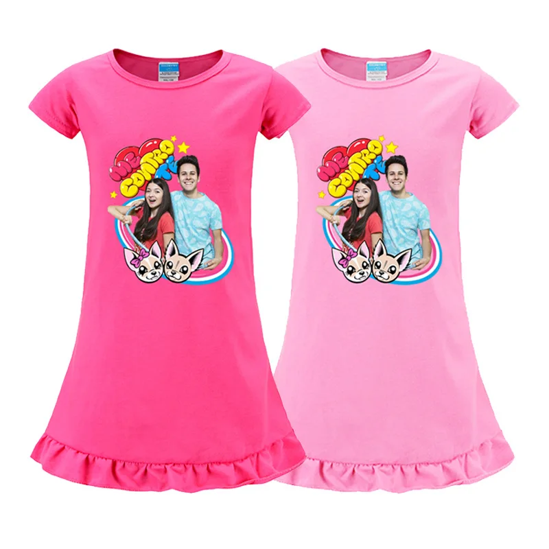 2-9Years Cute Cartoon Baby Girls Dress Fashion Me Contro Te Princess Dresses Short Sleeves Summer Casual Dress for Girl Clothes
2-9Years Cute Cartoon Baby Girls Dress Fashion Me Contro Te Princess Dresses Short Sleeves Summer Casual Dress for Girl Clothes