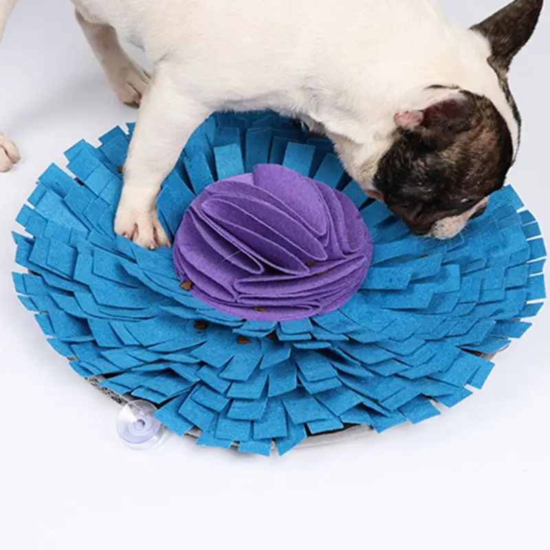 Pet Dog Snuffle Mat Sniffing Pad Interactive Food Dispenser Treat Slow Feeder Dropshipping
Pet Dog Snuffle Mat Sniffing Pad Interactive Food Dispenser Treat Slow Feeder Dropshipping