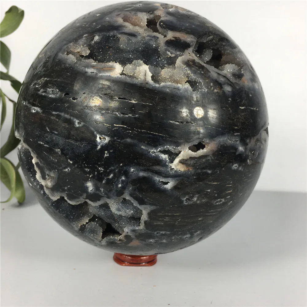 Natural Shpere Sphalerite Quartz Crystal Geode Healing Voog Stones Specimen Home Crafts Decoration Gift Ball
Natural Shpere Sphalerite Quartz Crystal Geode Healing Voog Stones Specimen Home Crafts Decoration Gift Ball