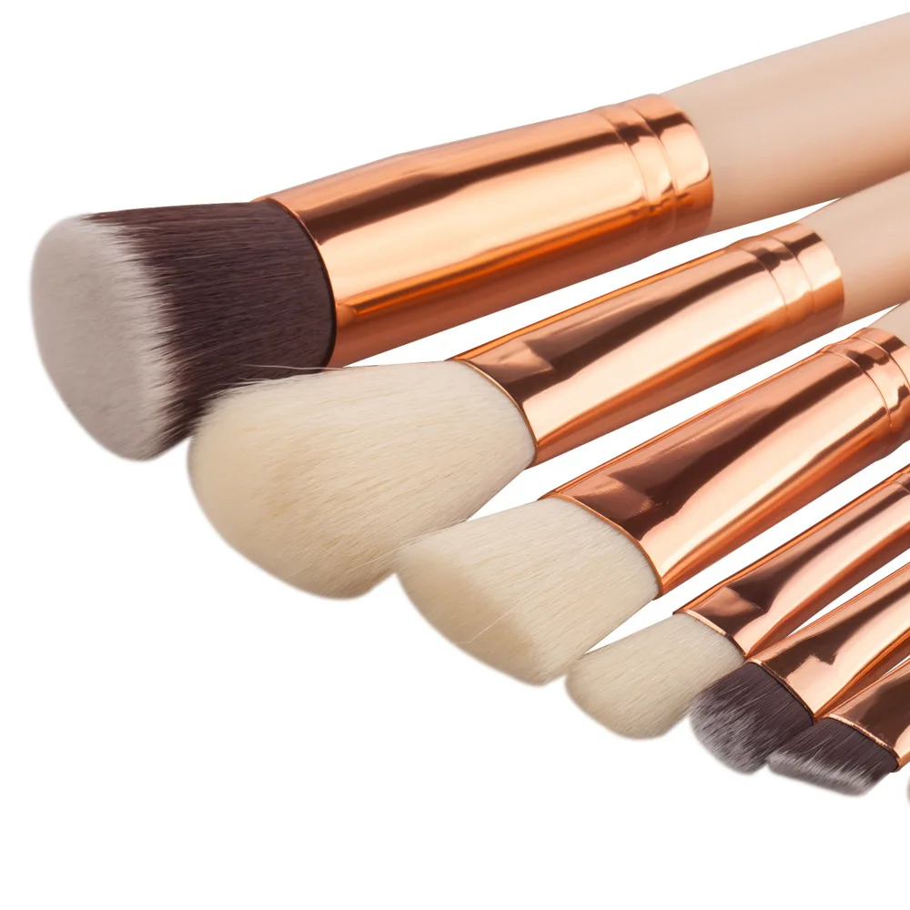 Private Label 1Set 8Pcs Makeup Brushes Black/Pink Rose Gold Wooden Handle Eye Make Up Brush Flat Foundation Brush Eco-Friendly
Private Label 1Set 8Pcs Makeup Brushes Black/Pink Rose Gold Wooden Handle Eye Make Up Brush Flat Foundation Brush Eco-Friendly