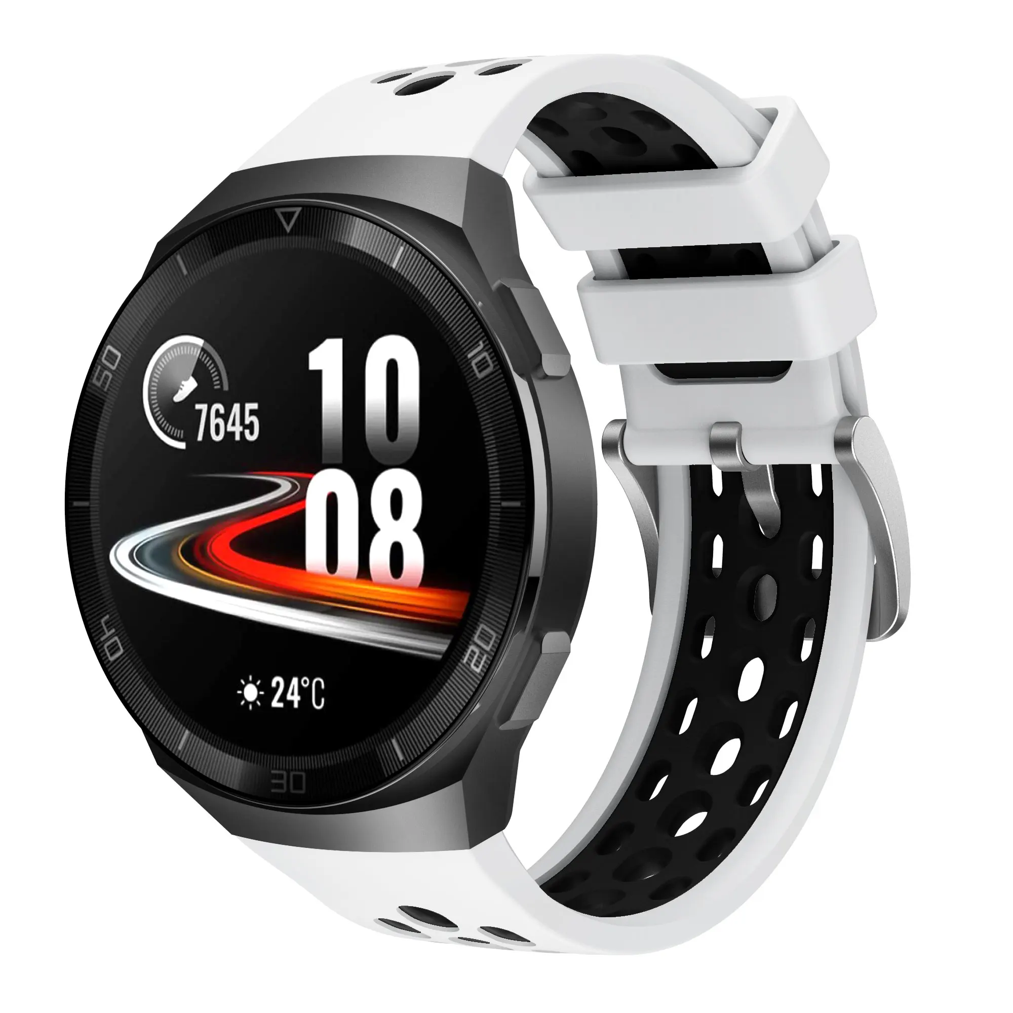 Ремешок силиконовый для смарт часов Huawei Watch GT 2e спортивный сменный Браслет