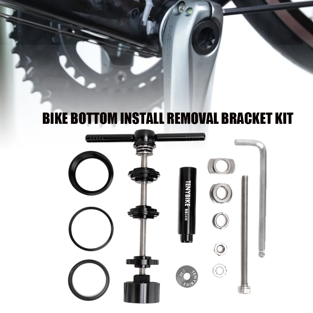 Professional Bicycle Bottom Bracket Install Removal Kit Bicycle BB Bearing Press Tool for BB86/BB30/BB92/PF30
Professional Bicycle Bottom Bracket Install Removal Kit Bicycle BB Bearing Press Tool for BB86/BB30/BB92/PF30